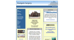 Desktop Screenshot of eastgatesurgery.co.uk